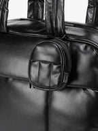 Luka Backpack Zip Bag Charm in Vegan Leather