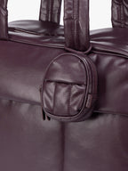 Luka Backpack Zip Bag Charm in Vegan Leather
