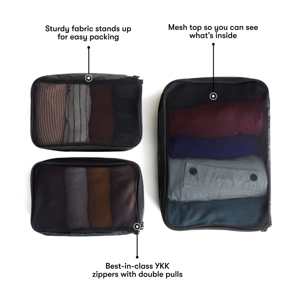 Packing Cubes (Set of 3)