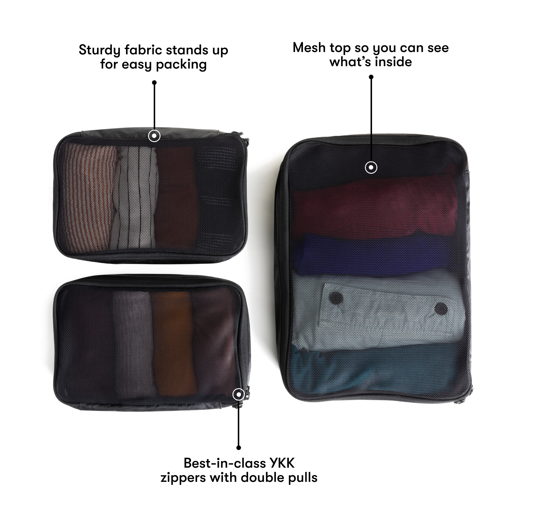 Packing Cubes (Set of 3)