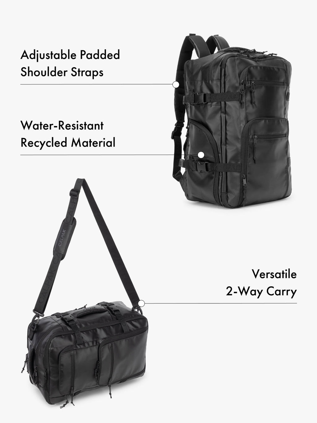 Terra 26L Laptop Duffel Backpack