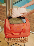 Stevyn Duffel Bag with Shoe Compartment
