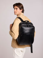 Luka 15 inch Laptop Backpack in Vegan Leather