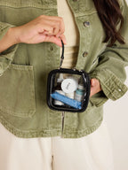 Tiny Clear Cosmetics Case