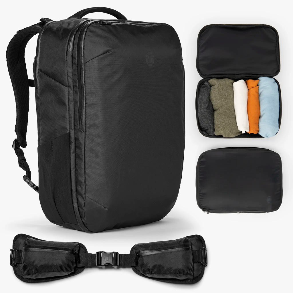 Pro 34L + Hip Belt + Compression Cubes Bundle